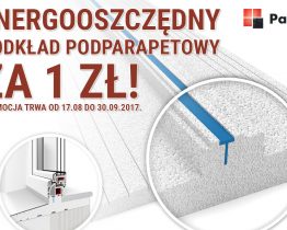 ENERGOOSZCZĘDNY PODKŁAD PODPAREPETOWY ZA 1ZŁ!